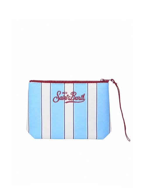 Pochette Aline in scuba con stampa a righe Mc2 Saint Barth | ALIN00100605L
